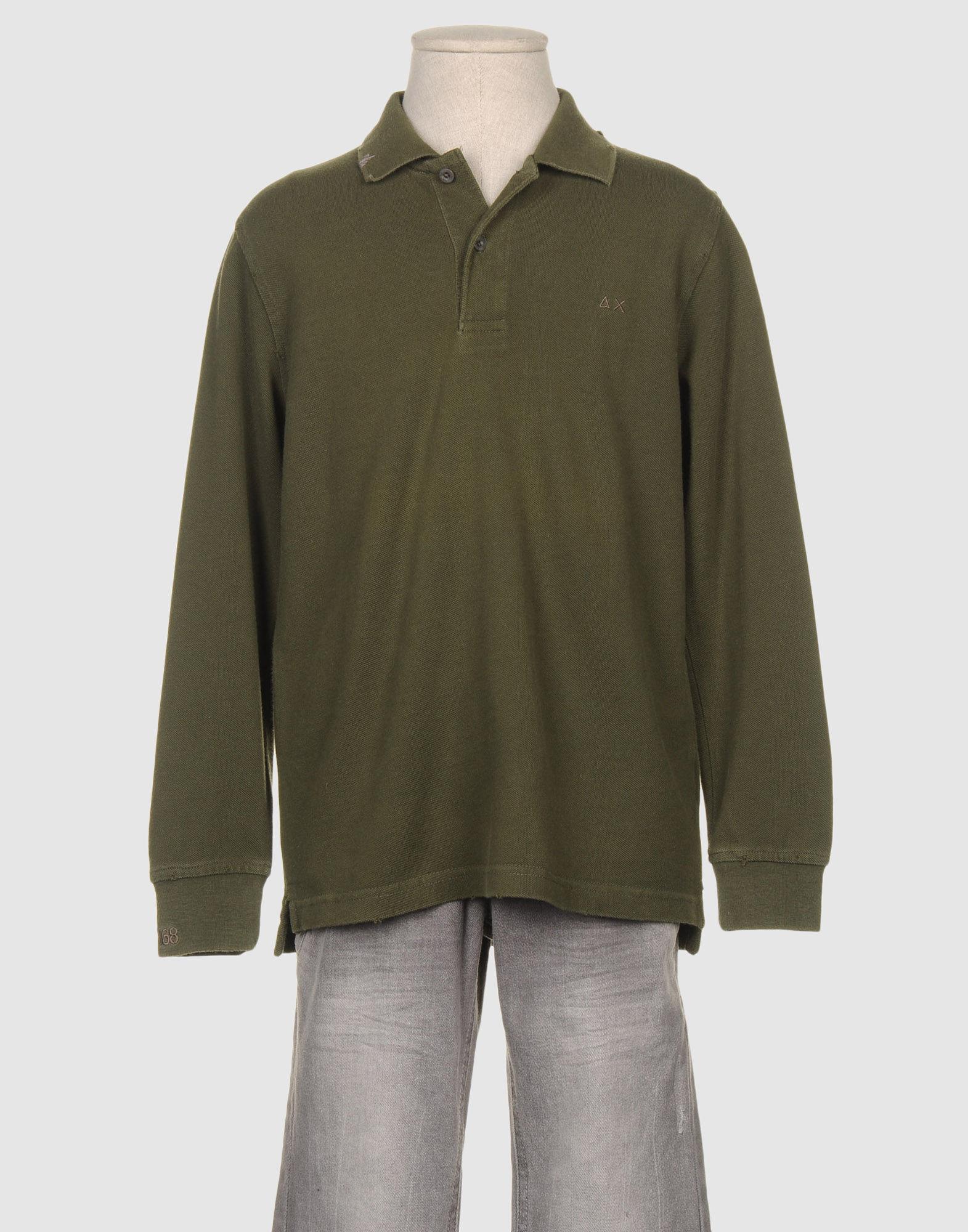 Foto Sun 68 Polos Niño Verde militar