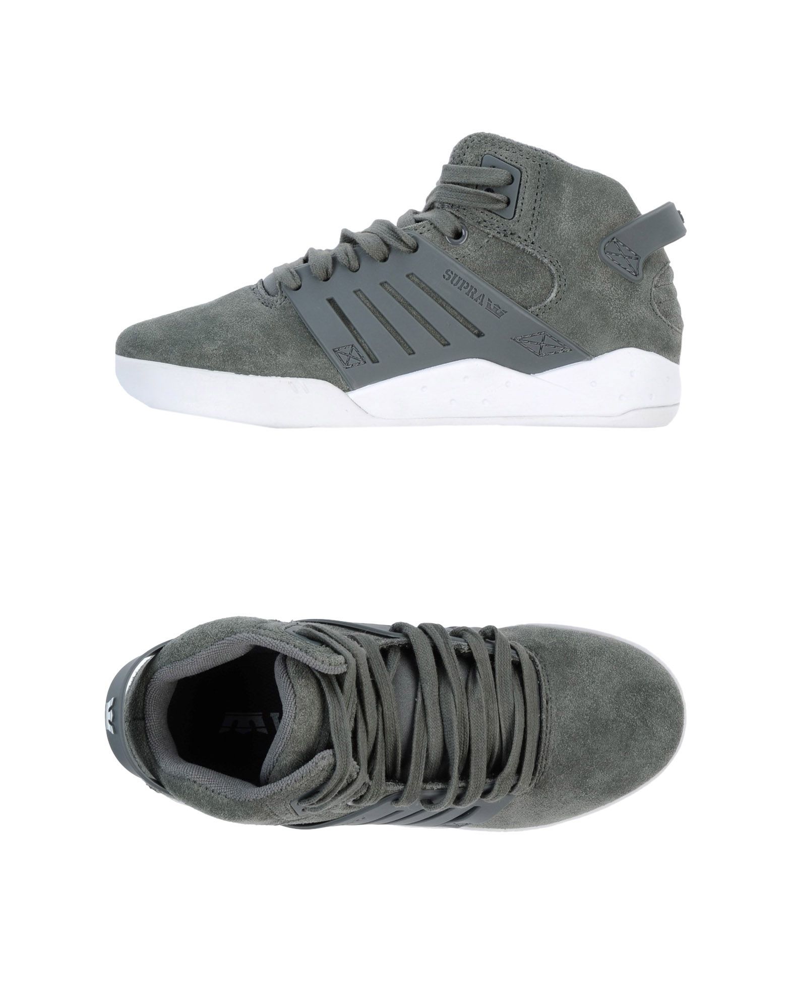 Foto Supra Sneakers Mujer Gris