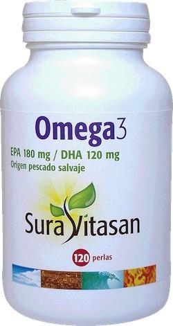 Foto Sura Vitasan Omega 3 1.200 mg 120 perlas