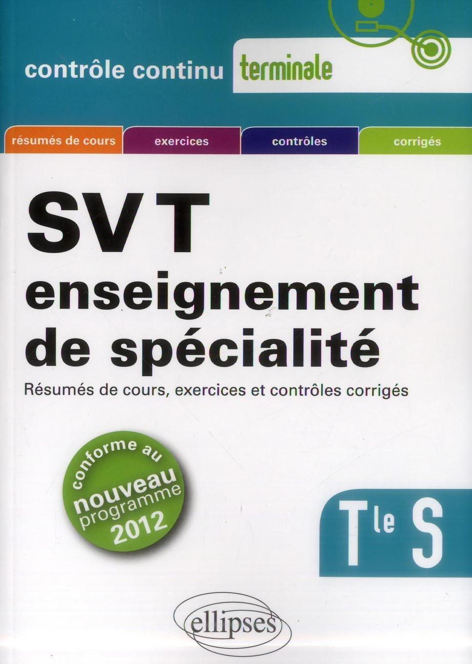 Foto Svt terminale s enseignement de specialite conforme au nouveau programme 2012 foto 764437