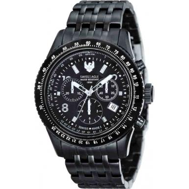 Foto Swiss Eagle Mens FLIGHT DECK Watch Model Number:SE-9023-33