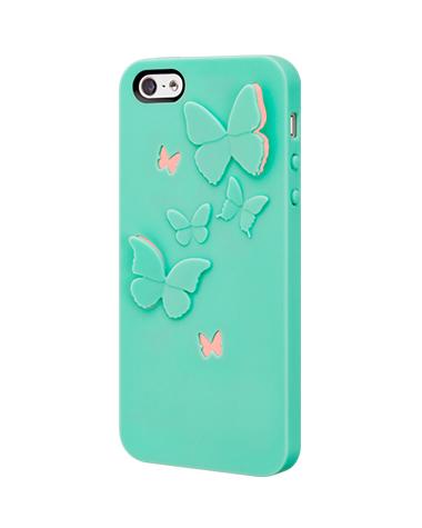 Foto SwitchEasy Kirigami iPhone 5 Silicone Case - SummerWings Green foto 830280