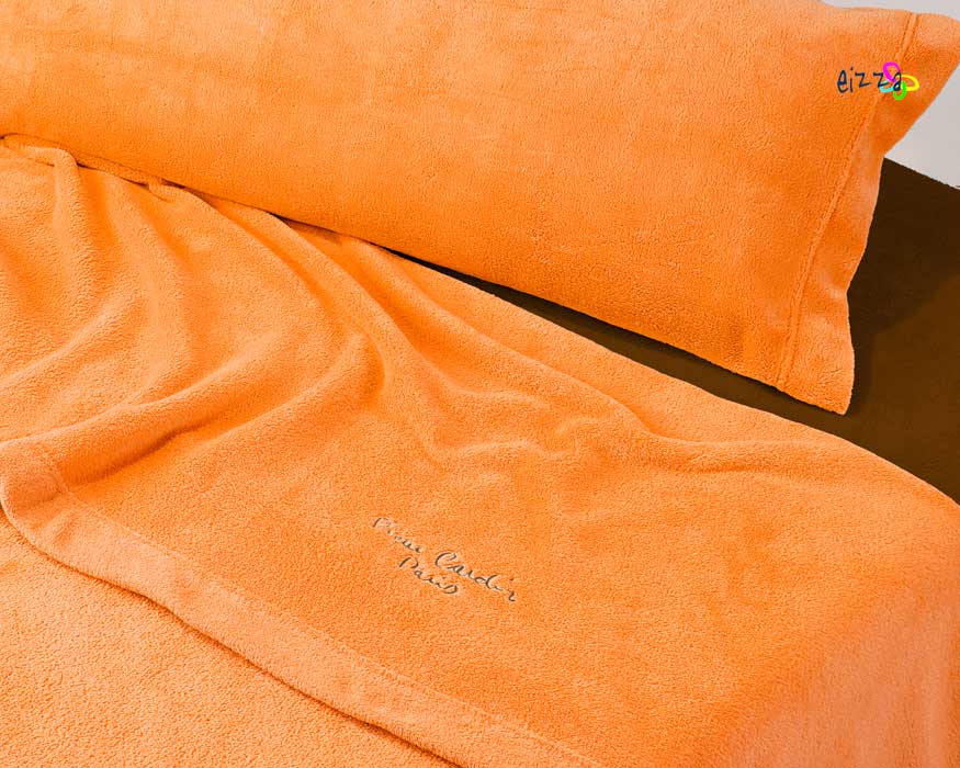 Foto Sábanas coralina Lisa Bordada