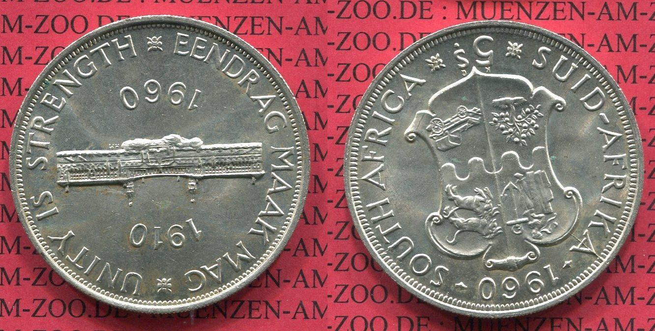 Foto Süd Afrika 5 Schilling Shillings 1960