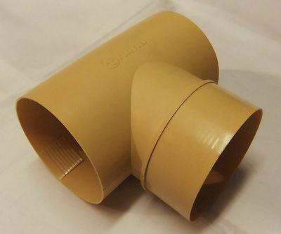 Foto T Derivación Tubo Calefacción Truma Eberspächer Webasto 65 60 Mm Beige foto 644531