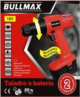 Foto Taladro Batería Bullmax 18 V foto 263181