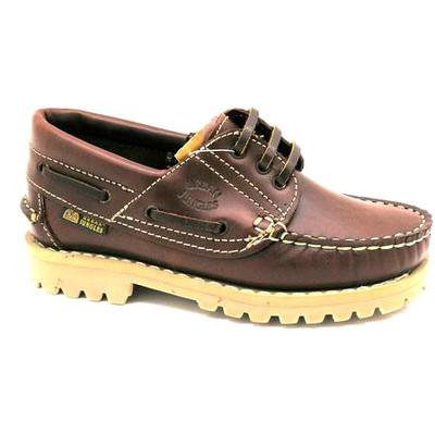 Foto Talla 35. Zapatos Niño. Calzado Nauticos. Calidad Y Comodidad.  Piel. foto 664444