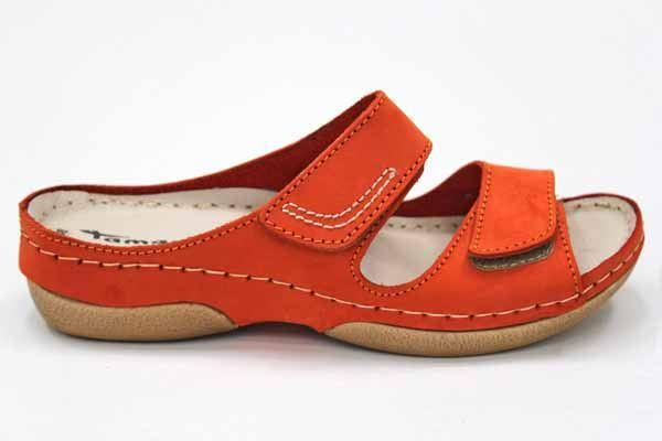 Foto TAMARIS Leather Comfort Sandal ORANGE Size: 4