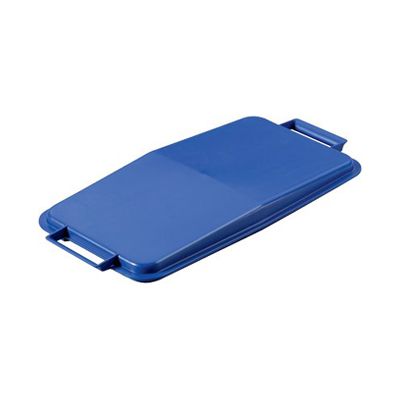 Foto Tapa de contenedor rectangular azul 60 litros Durable foto 632488