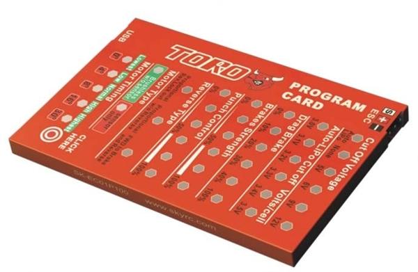 Foto Tarjeta de programa SKYRC para coche