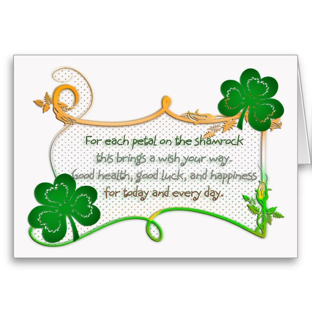 Foto Tarjeta del día de St Patrick - símbolos del Celti foto 849998