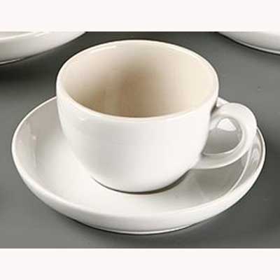 Foto TAZA CAFE+PLATO BLANCO SET6 VERSA 80ML