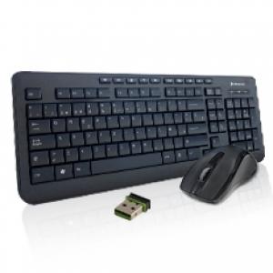 Foto Teclado multimedia phoenix + mouse phoenix inalambrico negro foto 961141