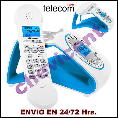 Foto Teléfono Fijo E Inalámbrico Spctelecom 7703 Azul, Combo Contestador Automático. foto 374257