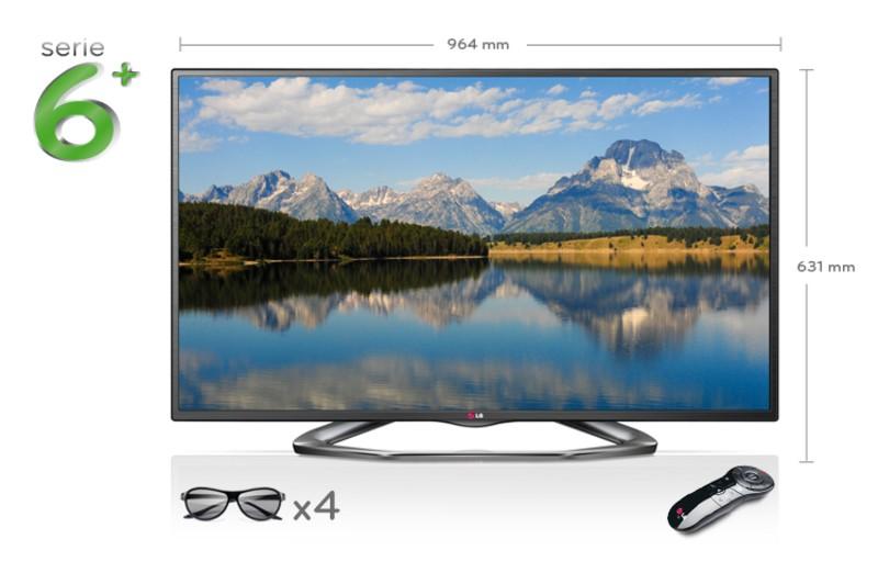 Foto Televisor LED 3D LG 42LA620S