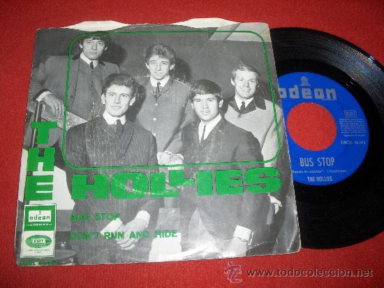 Foto the hollies bus stop/dont run and hide 7 single 1966 odeon foto 97338