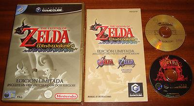 Foto The Legend Of Zelda Wind Waker Edicion Limitada Game Cube Gc Gamecube Pal España foto 350289