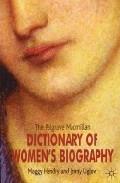 Foto The palgrave macmillan dictionary of women's biography (4th ed.) (en papel) foto 692496