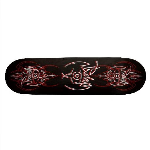Foto The Pixeleye - Pinstriped Madness Tablas De Skate foto 412827
