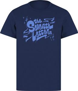 Foto The Seventh Letter Drip camiseta azul S foto 759052