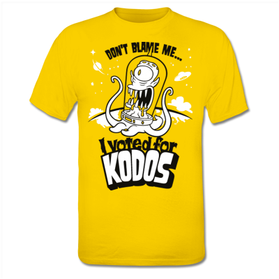 Foto The Simpsons: I Vote For Kodos Camiseta