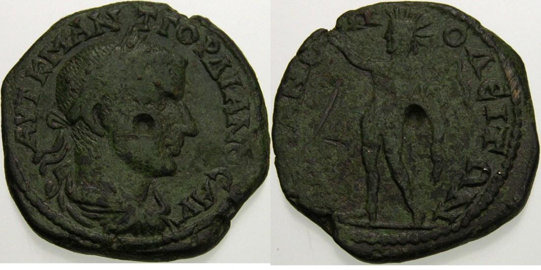 Foto Thrakien, Hadrianopolis Mittelbronze 238-244 n Chr foto 143187