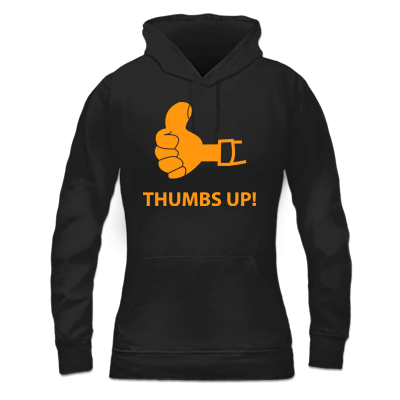 Foto Thumbs Up Sudadera Capucha Mujer foto 322545