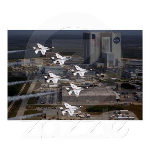 Foto Thunderbirds sobre el alcance aéreo Impresiones foto 597337
