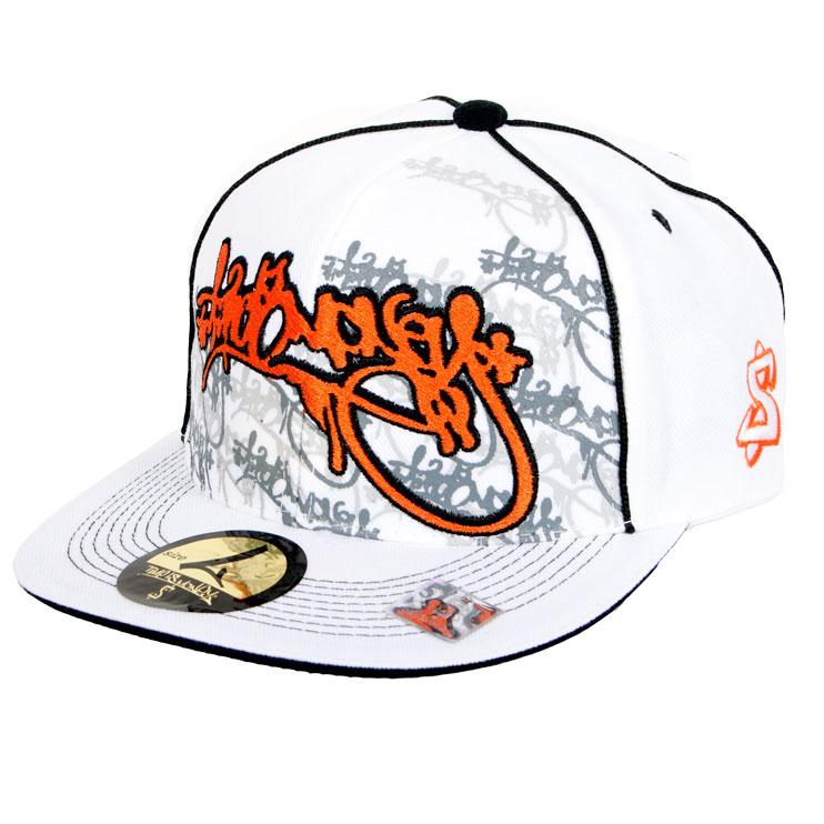 Foto Time Is Money - Gorra 'Graffiti' - Blanco