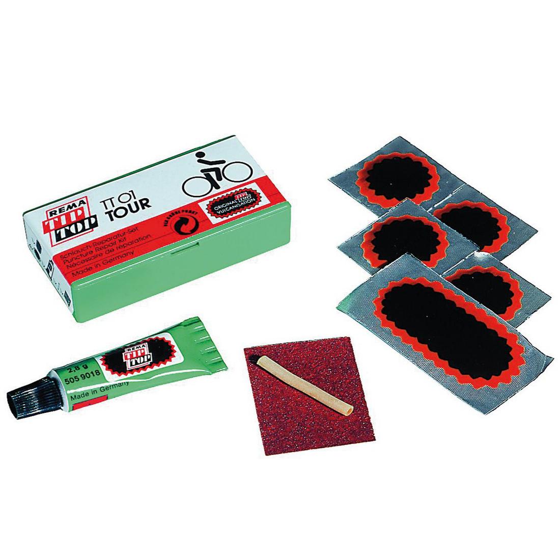 Foto Tip Top TT01 Kit de reparación de bicicletas TT01 verde foto 238446