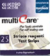 Foto Tiras de Glucosa Multicare - 25 tiras
