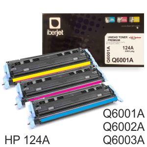 Foto Toner compatible HP Q6001A Q6002A Q6003A 124A Laserjet 2600 foto 830297