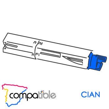 Foto Toner Compatible Oki C5600 / C5700 Cyan 2000 Pagin