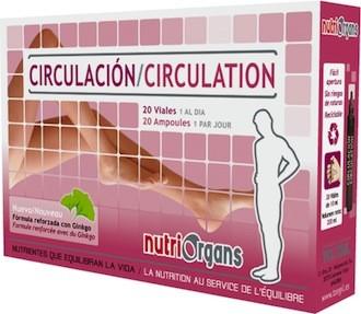 Foto Tongil Nutriorgans Circulación 20 ampollas