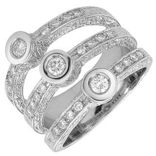 Foto Torrini Anillos, Anillo Oro Blanco 18K con Diamantes - Colección Liu