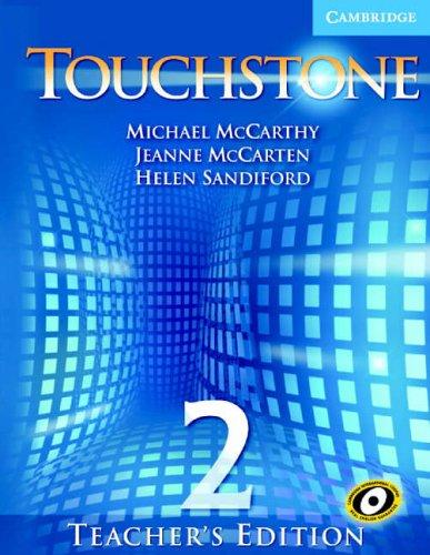 Foto Touchstone Teacher's Edition 2 With Audio Cd (1 Paperback, 1 Cd-Audio) foto 408332