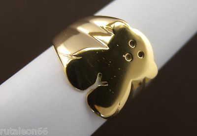 Foto Tous Anillo Osito De Oro. Talla 12  (18k Gold Ring Size 12) foto 226781