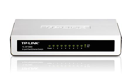 Foto Tp-link 8-port 10/100mbps desktop switch, 0.1 gbit/s, 10/100 mb foto 720894