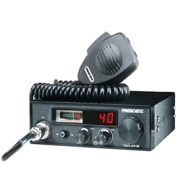 Foto Transceptor CB AM FM President TAYLOR III