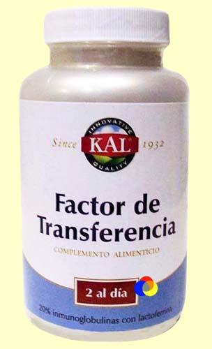 Foto Transfer Factor - Factor de Transferencia - Laboratorios Kal - 60 cápsulas [55904] foto 160167