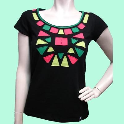 Foto Tres boutons: camiseta mosaico patchwork foto 291946