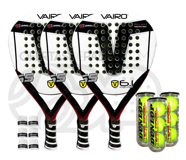 Foto Tripack de pádel Vairo Pass 6.1