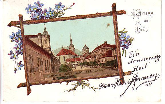 Foto Tschechien Brüx Most 1901
