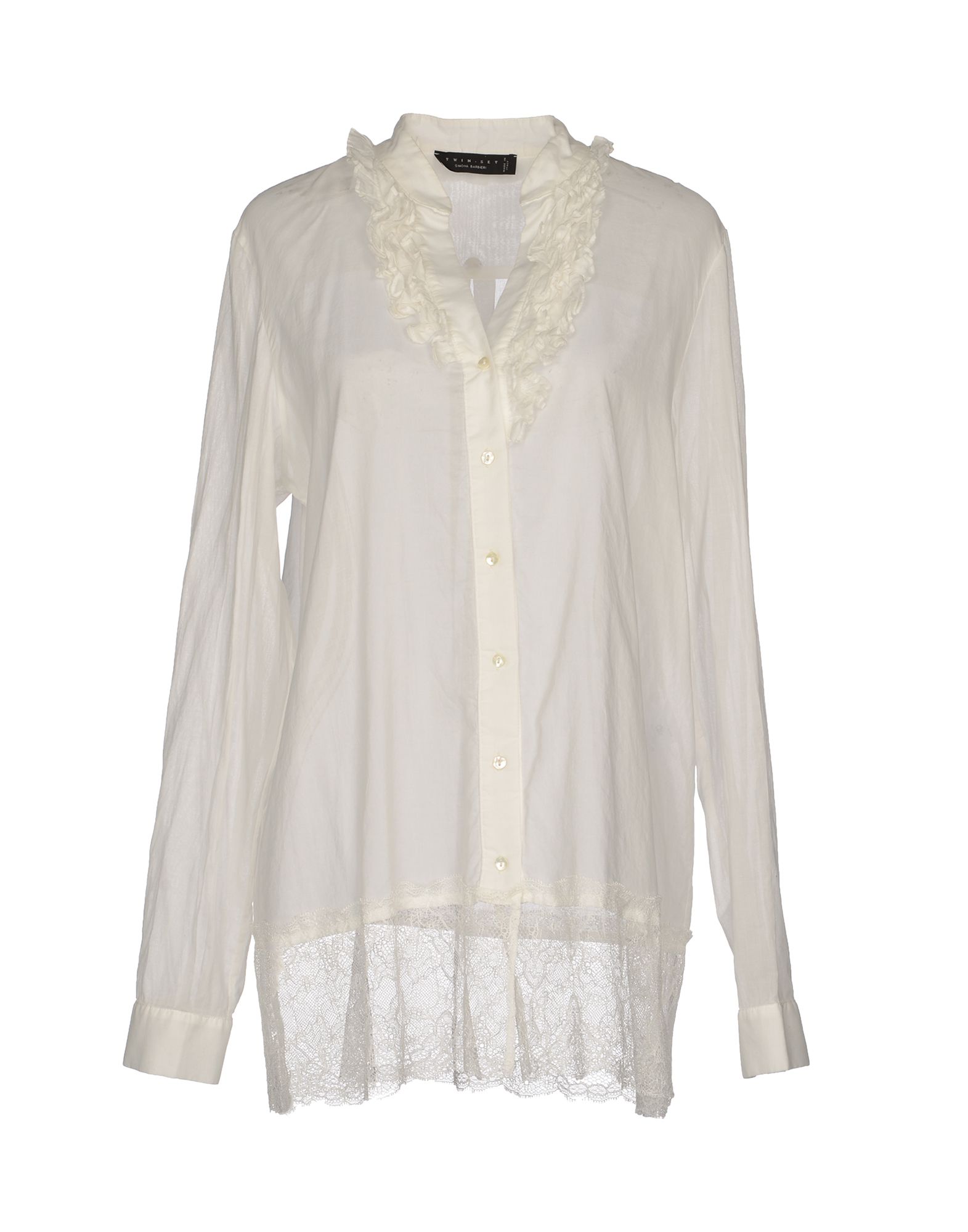 Foto Twin-Set Simona Barbieri Camisas De Manga Larga Mujer Blanco