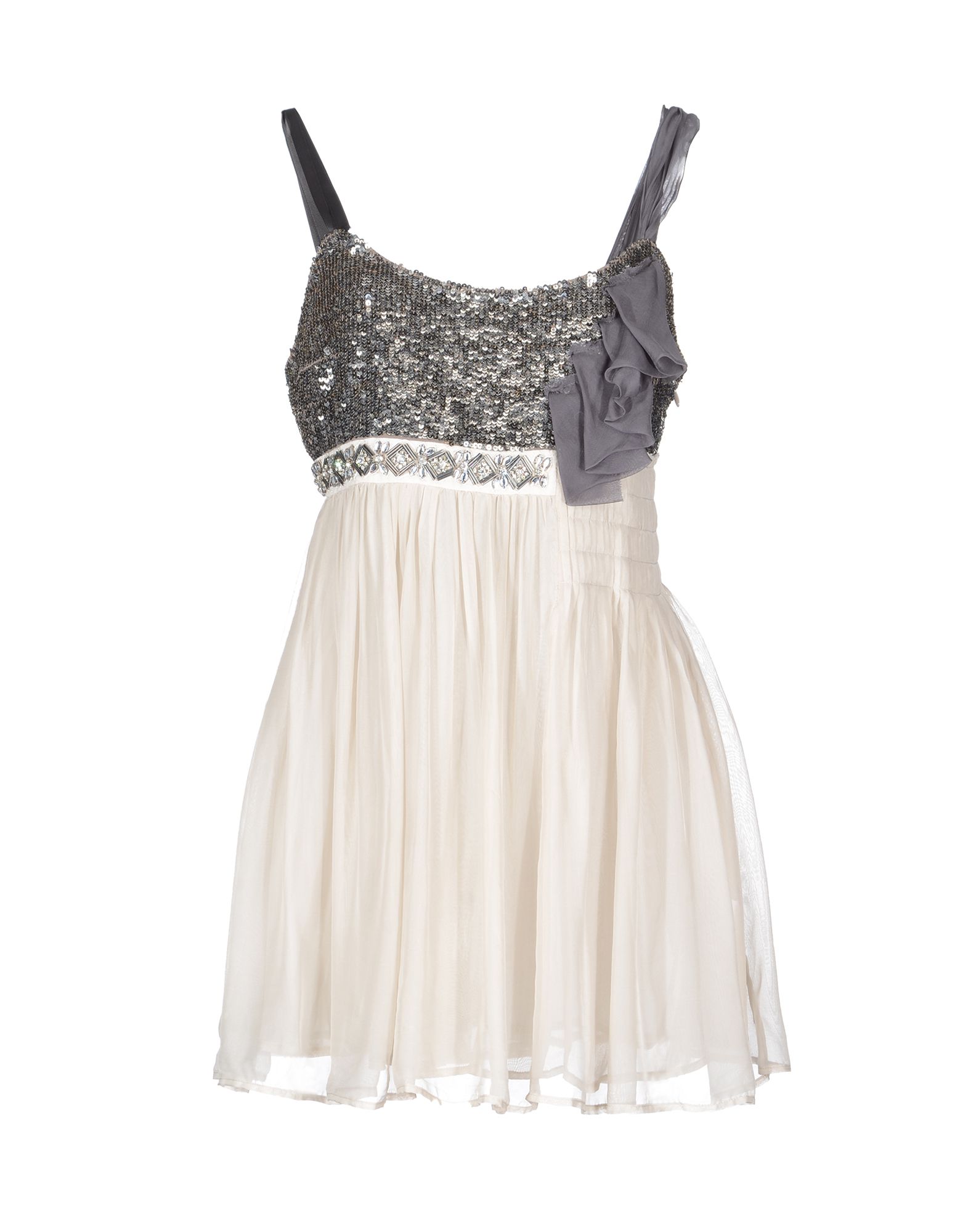 Foto Twin-Set Simona Barbieri Minivestidos Mujer Gris perla