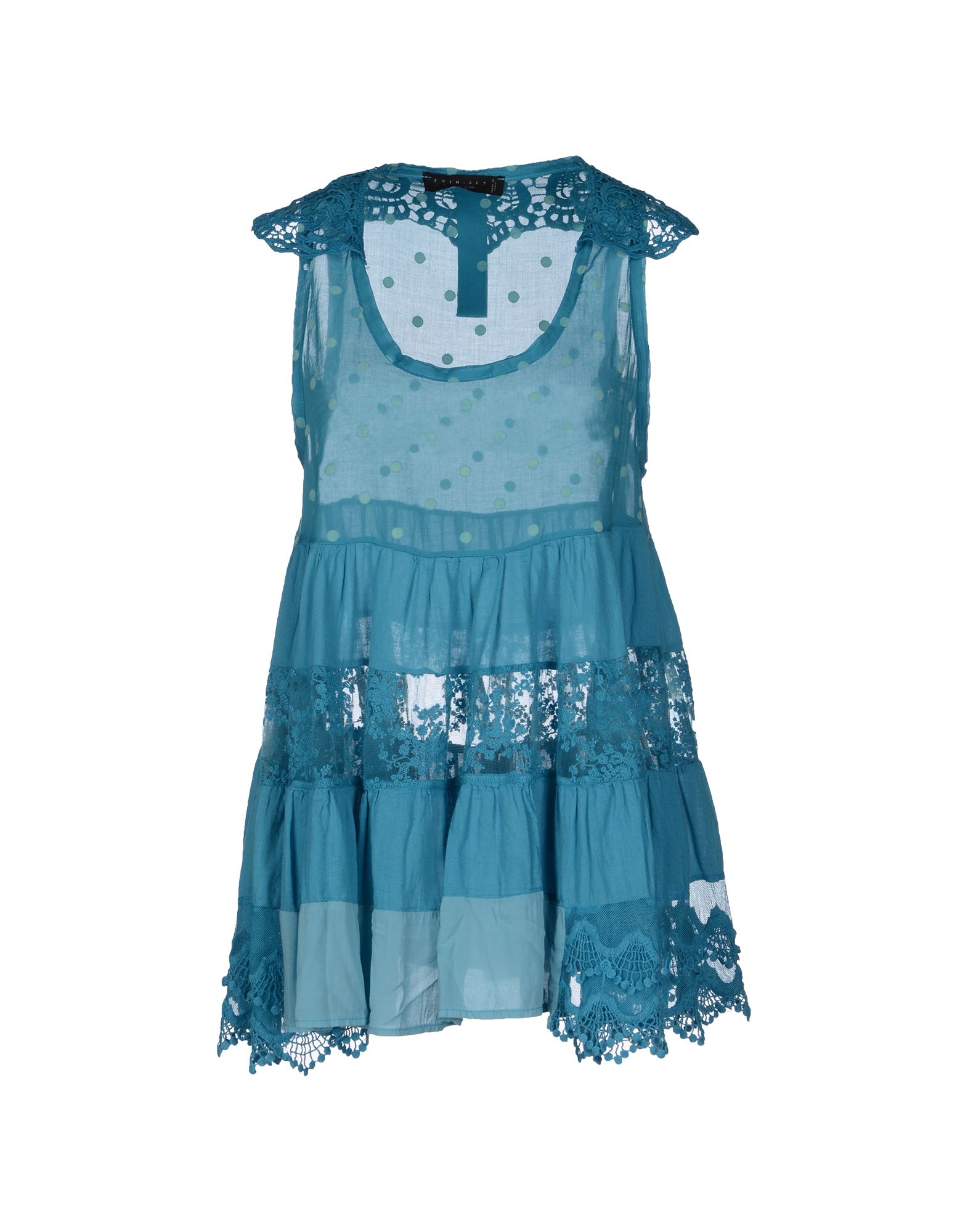 Foto Twin-Set Simona Barbieri Tops Mujer Azul turquesa