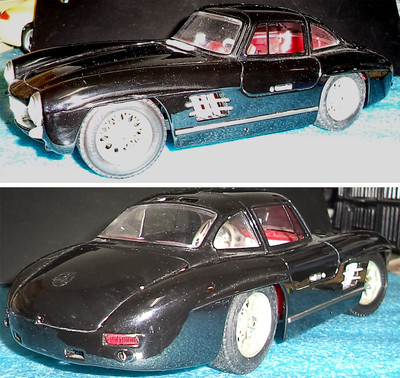 Foto ۞  Mercedes Benz 300 Sl Negro Burago Escala 1/18 Italia foto 622579