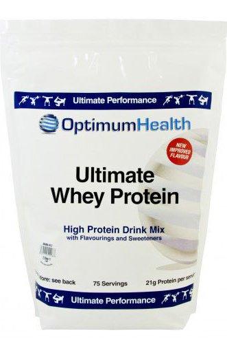 Foto ultimate whey protein (2,25 kg.) optimum health
