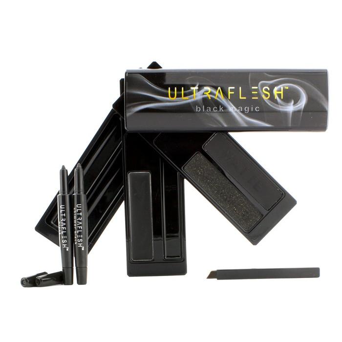 Foto Ultraflesh Black Magic The Ultimate Jet Black Colección Delineador Ojos: 3x Delineador Negro, 2x Mini Lápices, 1x Mini delineador angulado 6pcs Fusion Beauty foto 672646