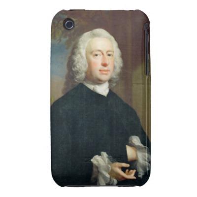 Foto Un hombre desconocido en el negro, 1735 (aceite en Case-mate Iphone... foto 73848